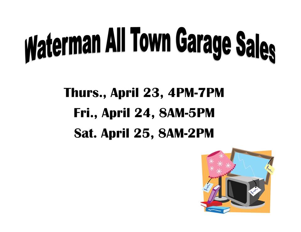 Waterman Garage Sales This Weekend DeKalb County Online