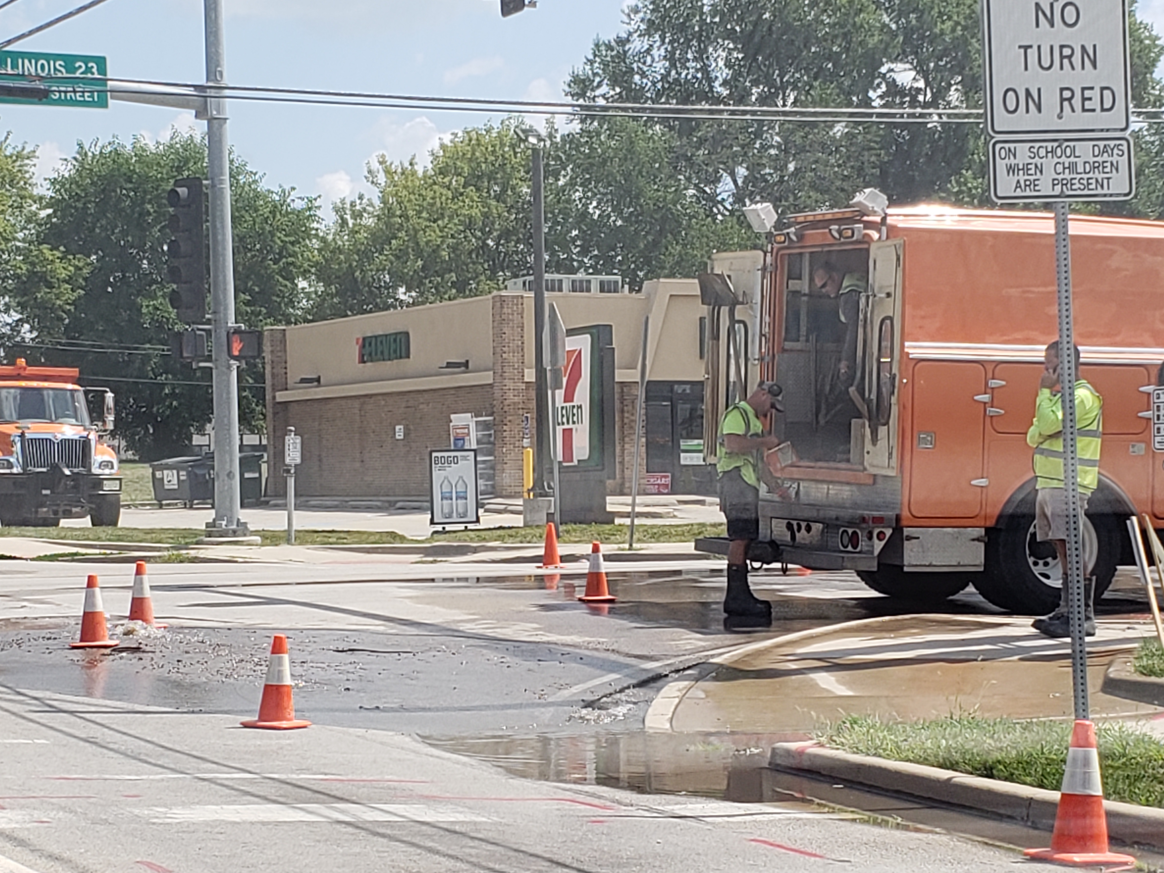 city of dekalb, water main break, news
