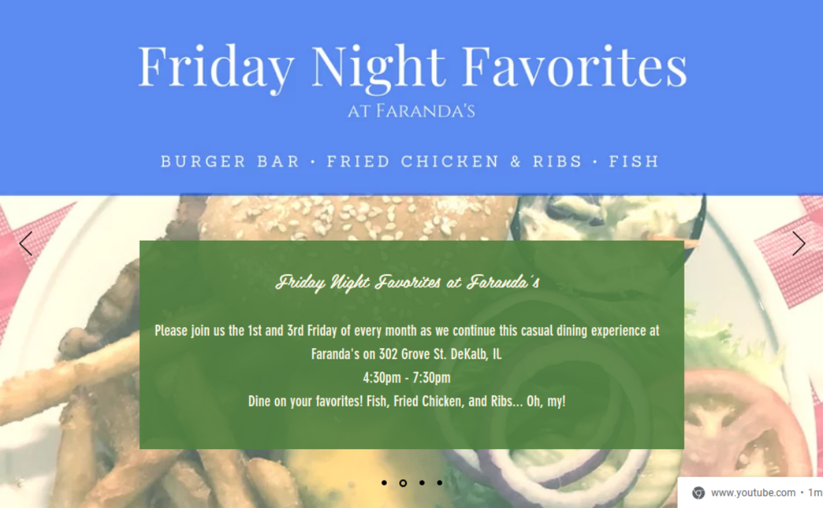 Faranda's Friday Night Favorites