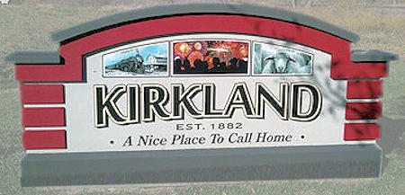 Kirkland Sign