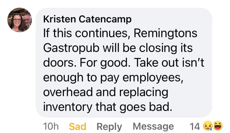 Fall Increase in Covid-19 Cases Will Cause More Businesses to Close