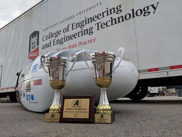 NIU’s Supermileage Takes 3rd in International Competition