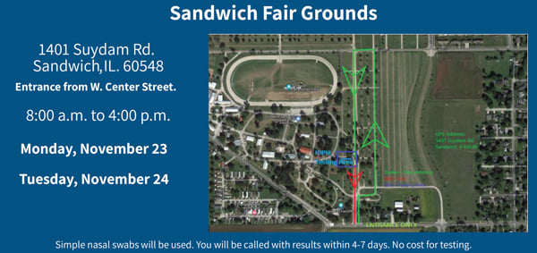 Free Temporary Drive-thru COVID-19 Testing Site