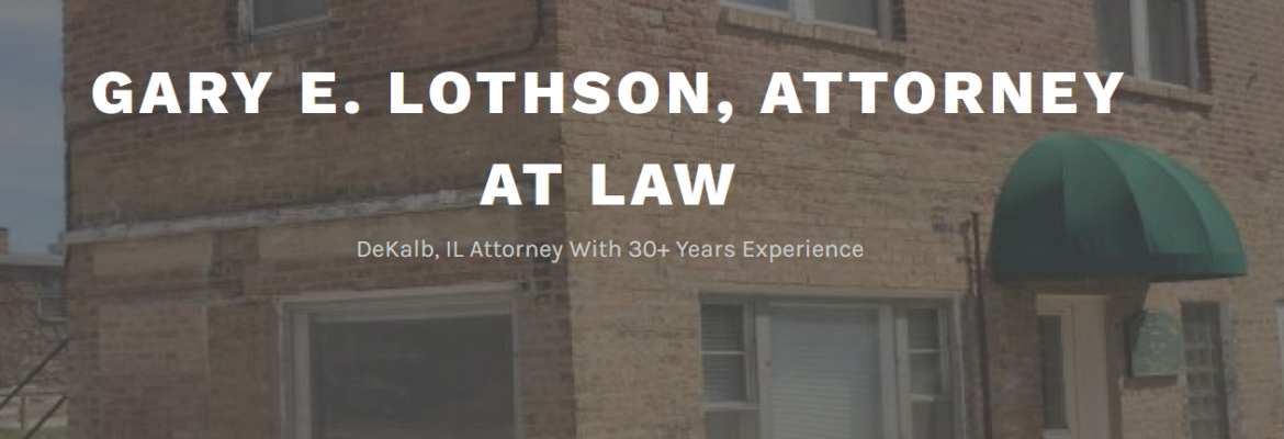 Gary E. Lothson, Attorney At Law