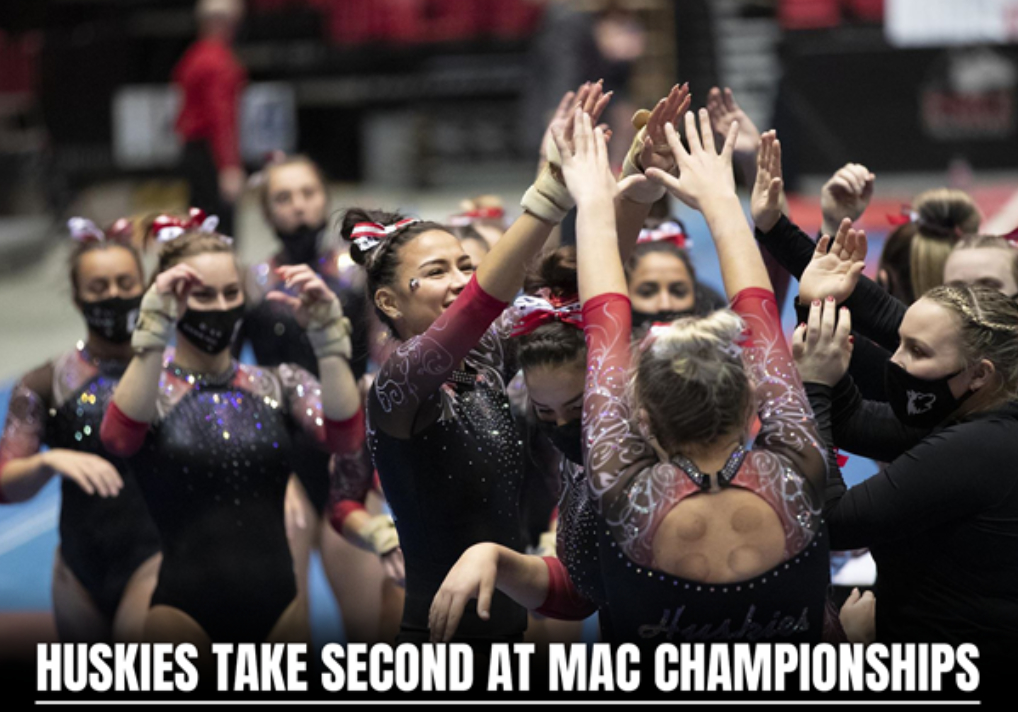 NIU Women Gymnasts Take 2nd in MAC Tournament
