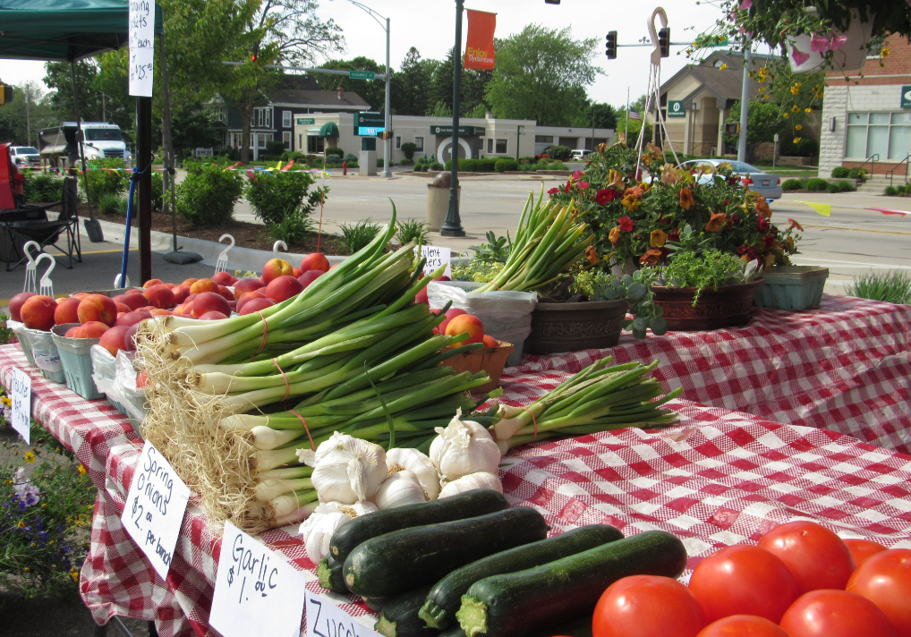 Sycamore Farmers' Market Opening Day