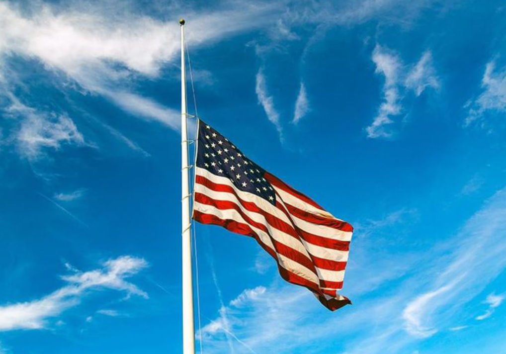 American Flag Half-Staff Notification