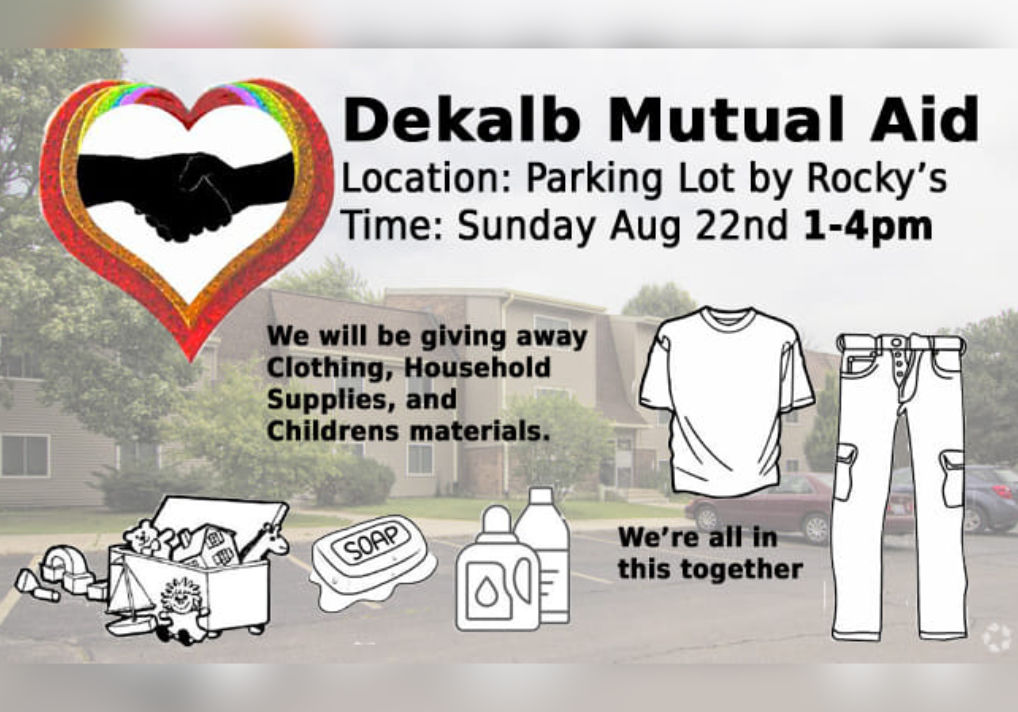 DeKalb Mutual Aid Event - August 22nd