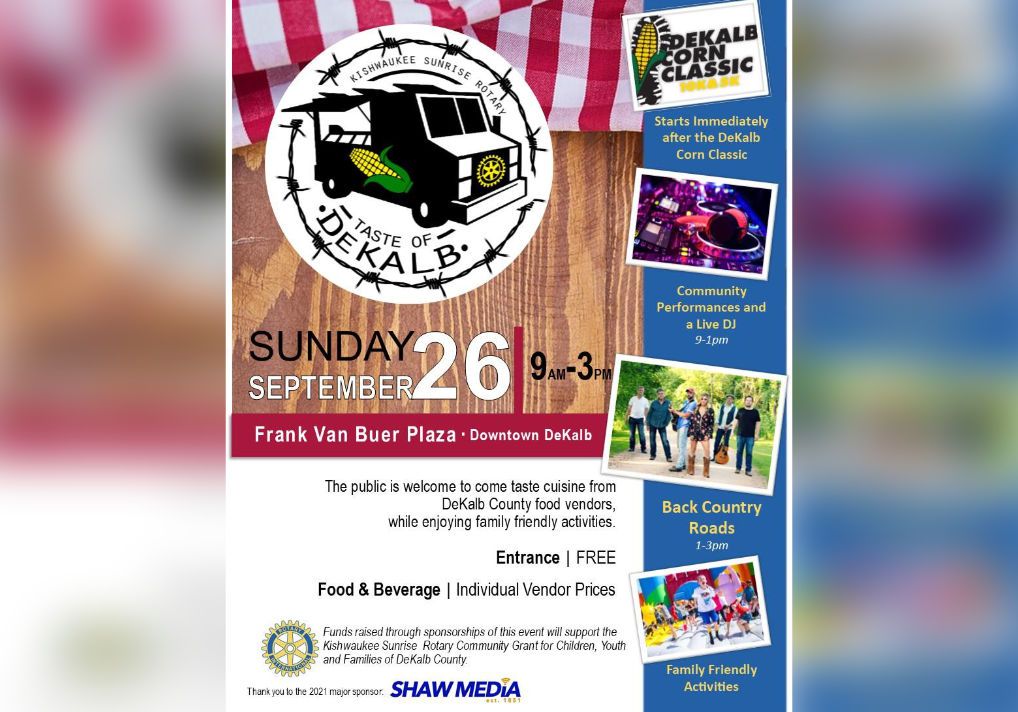 Taste Of DeKalb 2021 Is Coming