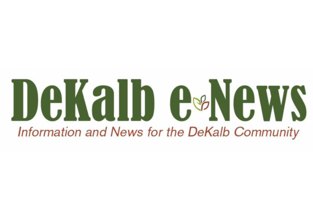 DeKalb e-News Logo