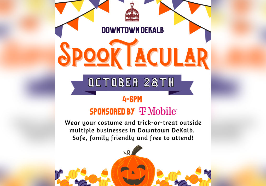 Spooktacular Celebration Downtown DeKalb October 28th