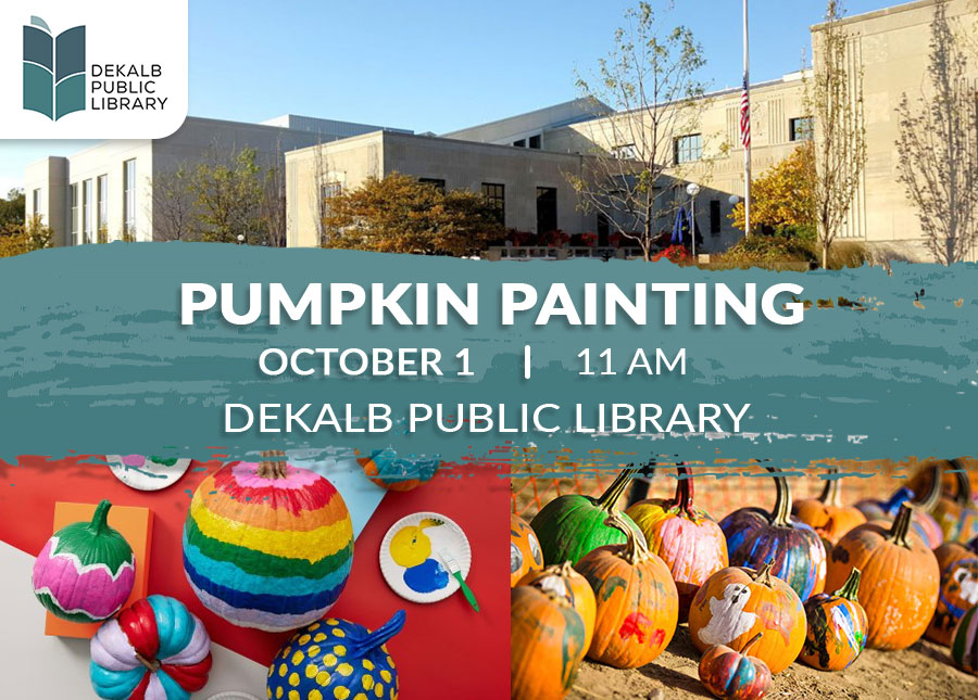 DeKalb Public Library hosts Pumpkin Painting workshop